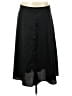 Shein Curve 100% Polyester Solid Black Formal Skirt Size 12 - photo 1