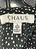 Chaus 100% Polyester Black Sleeveless Blouse Size L - photo 7