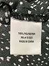 Chaus 100% Polyester Black Sleeveless Blouse Size L - photo 8