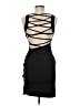 Unbranded Solid Black Cocktail Dress Size M - photo 2