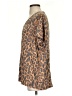 Crescent Drive Animal Print Brown Short Sleeve T-Shirt Size 2 - photo 5