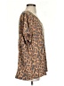 Crescent Drive Animal Print Brown Short Sleeve T-Shirt Size 2 - photo 4