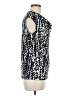 Kasper Print Black Sleeveless T-Shirt Size M - photo 4