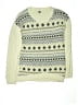 Old Navy 100% Cotton Argyle Ivory Pullover Sweater Size 16 - photo 1