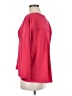 J.Crew 100% Polyester Red 3/4 Sleeve Blouse Size M - photo 4