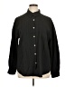Unbranded Chevron-herringbone Black Long Sleeve Blouse Size XL - photo 1