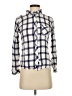 Rails 100% Rayon Plaid Ivory Long Sleeve Button-Down Shirt Size S - photo 1