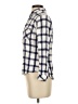 Rails 100% Rayon Plaid Ivory Long Sleeve Button-Down Shirt Size S - photo 5