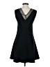 Theory 100% Polyester Black Cocktail Dress Size 00 - photo 2