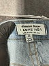 I Love H81 Stripes Blue Jeans Size 25 waist - photo 7