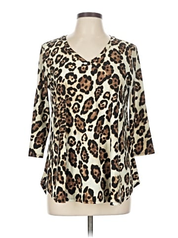Jules and James 3/4 Sleeve Blouse (view 1)