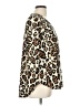 Jules and James Animal Print Brown 3/4 Sleeve Blouse Size L - photo 4