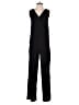 Oliver Grace 100% Rayon Solid Black Jumpsuit Size S - photo 1
