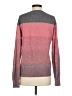 Sean John 100% Cotton Color Block Pink Burgundy Pullover Sweater Size S - photo 2