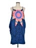 Mara Hoffman Graphic Blue Cocktail Dress Size M - photo 1