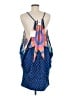 Mara Hoffman Graphic Blue Cocktail Dress Size M - photo 2