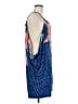 Mara Hoffman Graphic Blue Cocktail Dress Size M - photo 4