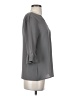 Aryeh 100% Polyester Gray 3/4 Sleeve Blouse Size S - photo 4