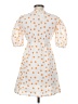 Sim & Sam Polka Dots Orange Casual Dress Size S - photo 2