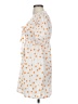 Sim & Sam Polka Dots Orange Casual Dress Size S - photo 5