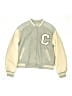 Zara 100% Polyester Color Block Gray Jacket Size 13 - 14 - photo 1