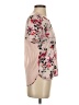 French Connection Floral Pink Short Sleeve Blouse Size XS - photo 4