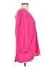 Cato 100% Rayon Pink 3/4 Sleeve Blouse Size L - photo 4