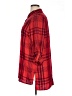 Cato Plaid Red 3/4 Sleeve Button-Down Shirt Size XL - photo 5