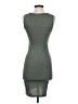 Leith Solid Gray Cocktail Dress Size XXS - photo 2