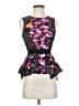 BCBGMAXAZRIA 100% Polyester Black Sleeveless Blouse Size XS - photo 1