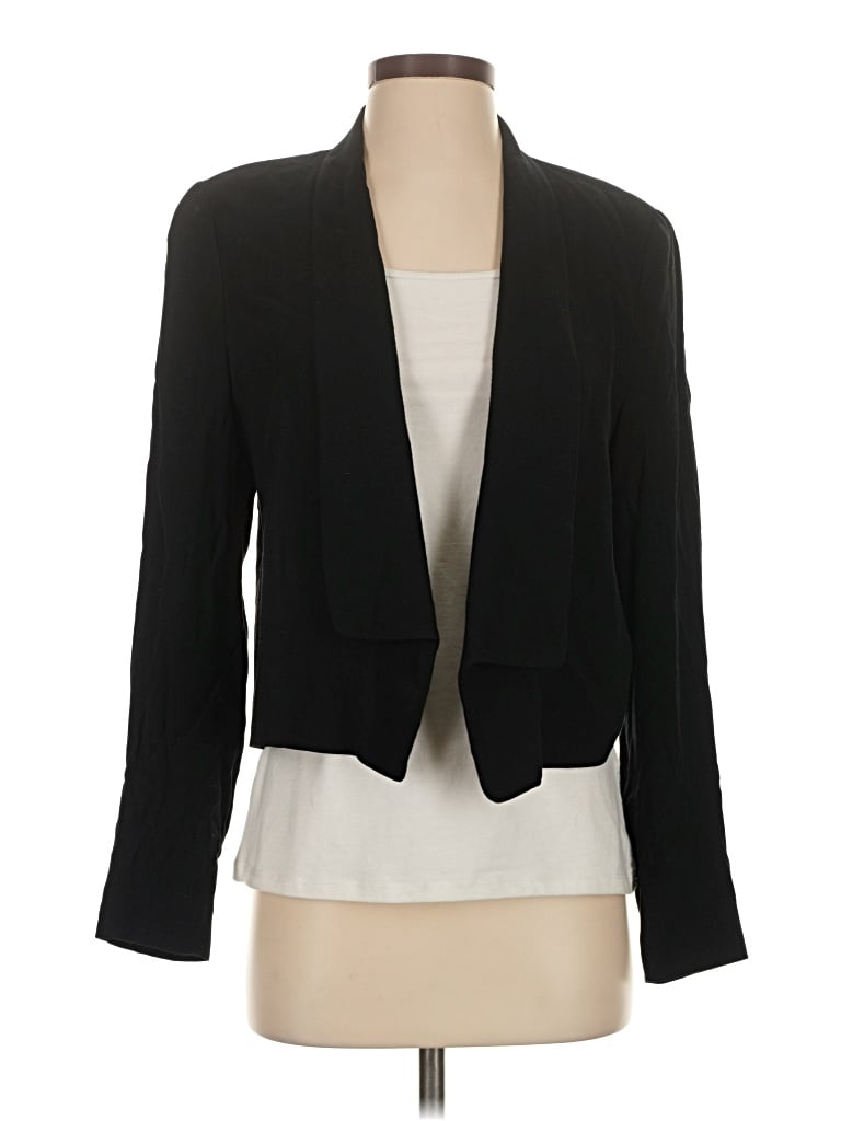 Pre-owned Mango Blazer Jacket In Black