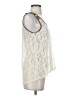 Mine Ivory Sleeveless Blouse Size S - photo 4