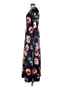 Unbranded Floral Black Casual Dress Size L (estimated) - photo 5