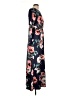 Unbranded Floral Black Casual Dress Size L (estimated) - photo 4
