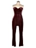 Express Outlet Burgundy Jumpsuit Size 10 - photo 1