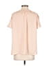 James 100% Polyester Pink Short Sleeve Blouse Size S - photo 2