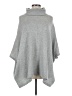 Caslon Gray Poncho Size Med - Lg Petite - photo 1