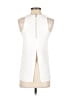 Helmut Lang 100% Polyester White Sleeveless Top Size P (petite) - photo 2