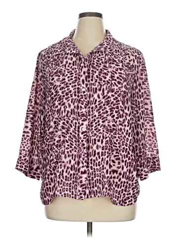 Covington 3/4 Sleeve Button-Down Shirt (view 1)
