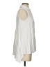 Fever White Sleeveless Button-Down Shirt Size S - photo 4