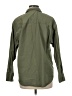 Stradivarius Solid Green Long Sleeve Button-Down Shirt Size M - photo 2