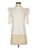 Rebecca Taylor Ivory Short Sleeve Top Size XXS (estimated) - photo 1
