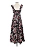 Unbranded Floral Black Casual Dress Size 00 (estimated) - photo 2