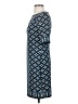 Max Studio Argyle Blue Casual Dress Size S - photo 5