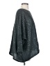 Tart 100% Acrylic Metallic Silver Poncho Size XS - Sm - photo 4