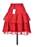 Milly 100% Polyester Hearts Red Casual Skirt Size 0 - photo 2