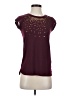 Joe Fresh Burgundy Short Sleeve Top Size XS - photo 1