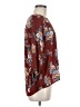 Papermoon 100% Polyester Burgundy 3/4 Sleeve Blouse Size M - photo 4