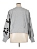 Ollari Floral Silver Pullover Sweater Size XL - photo 2