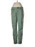 Gap Print Green Jeggings Size 27 waist - photo 1
